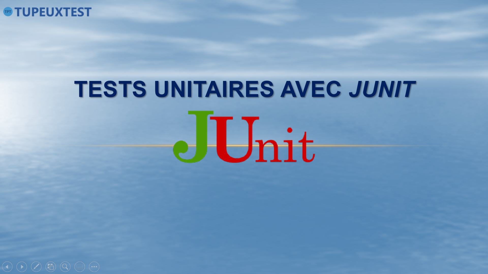 8.3 Tests unitaires avec JUnit (automatisation des tests)